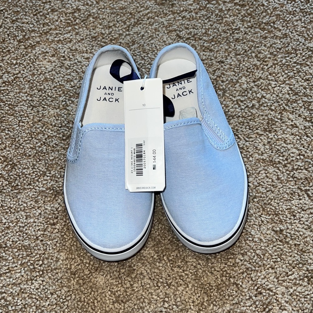 Janie and Jack little boys slip on shoes